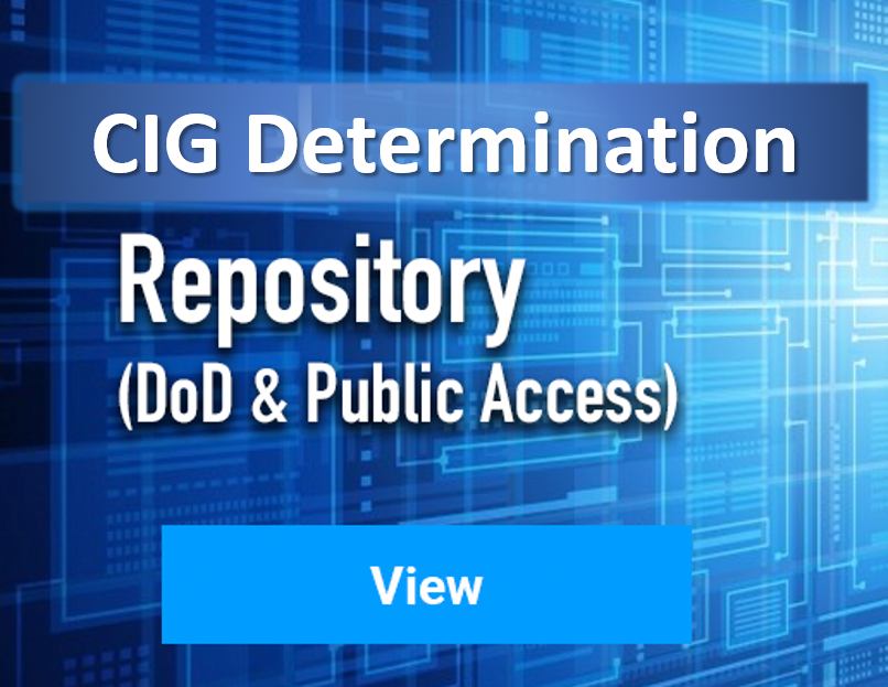 CID Determination Repository